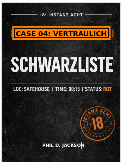 SCHWARZLISTE